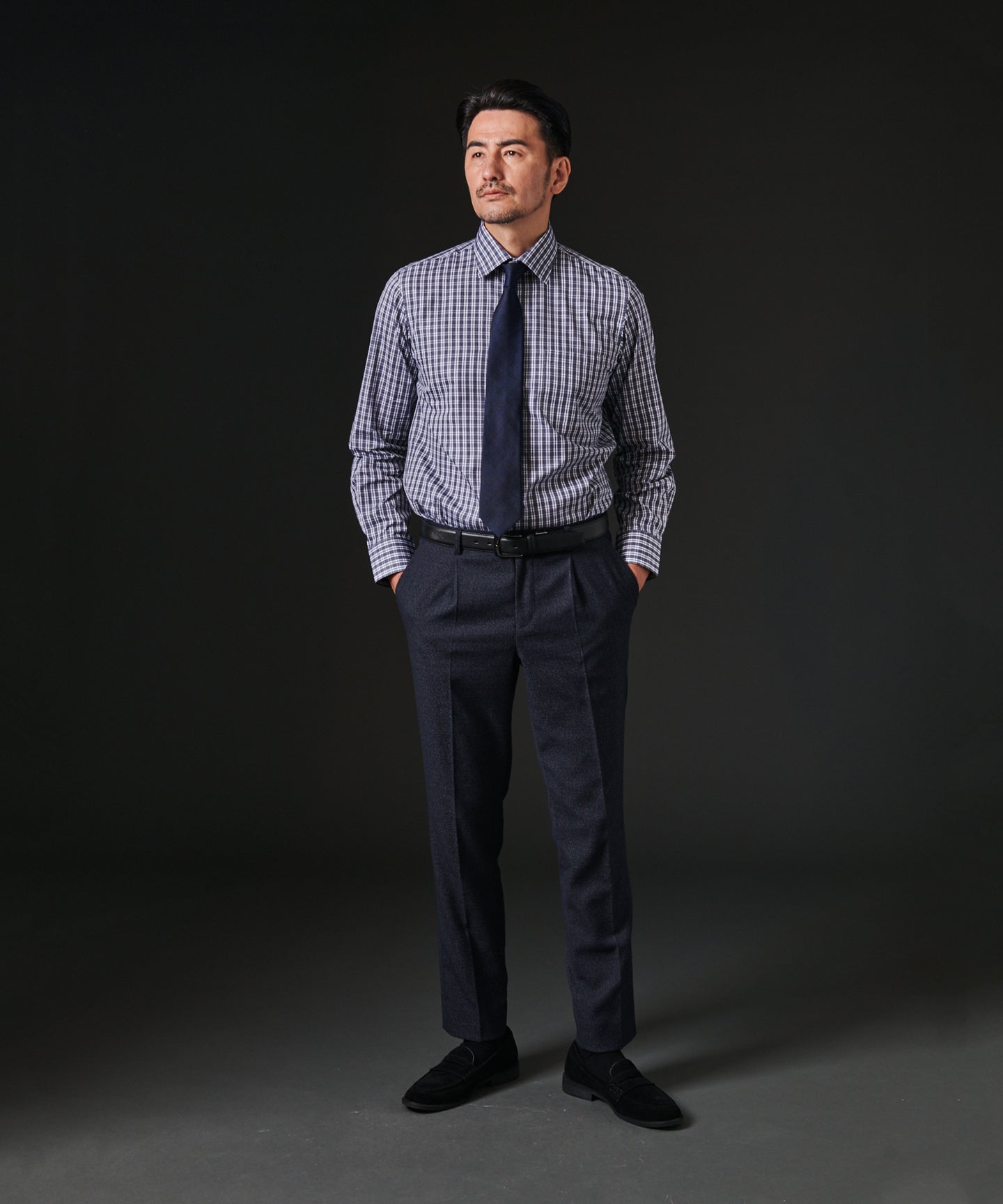 HIROKO KOSHINO 地柄ネクタイ